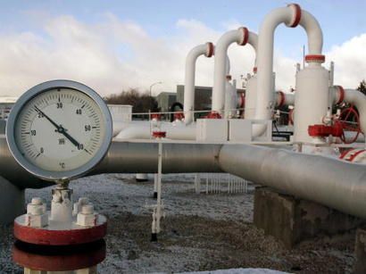 Azerbaijan's gas export increases