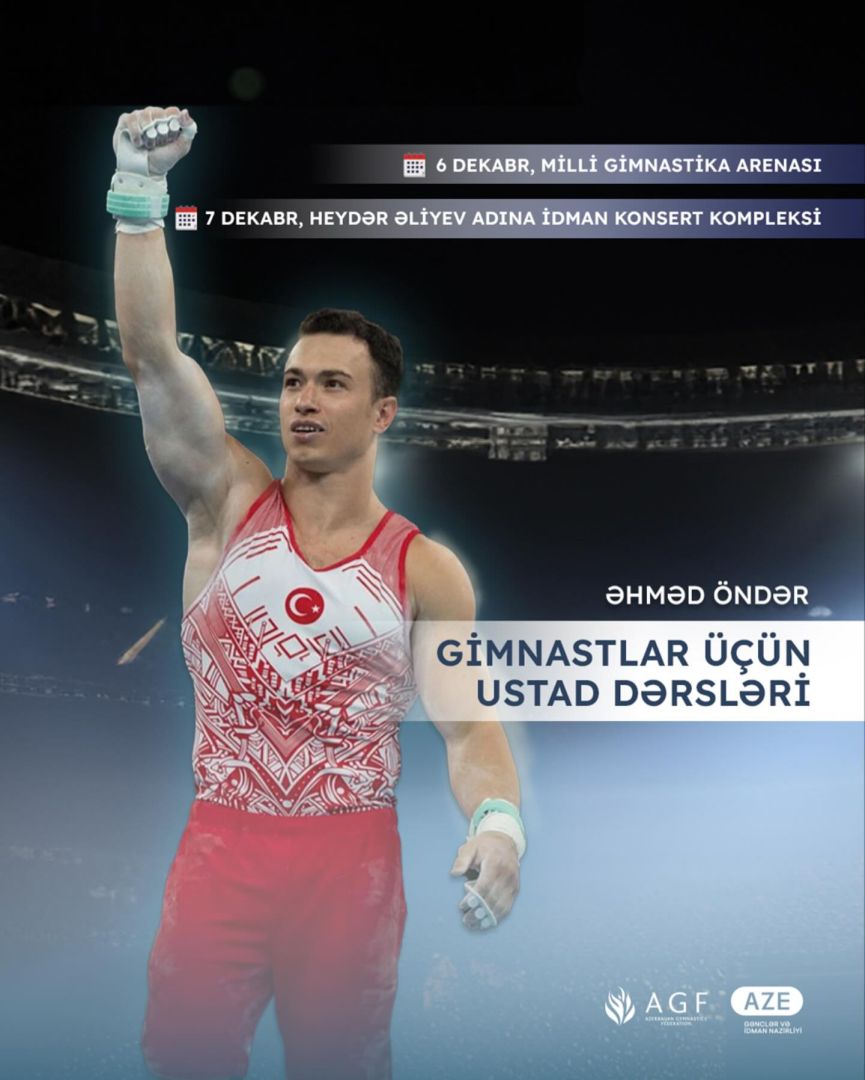 Turkish gymnast to give master class in Baku