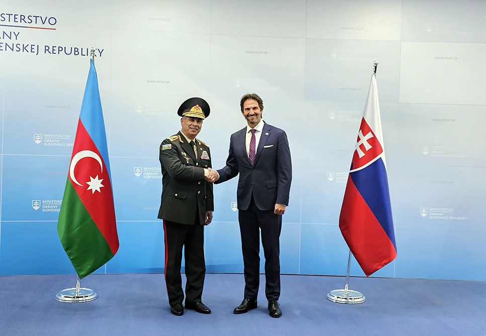 Azerbaijan Defense Minister pays official visit to Slovakia [PHOTOS]