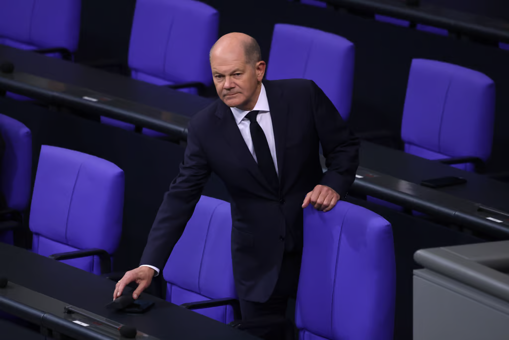 Germany's Scholz says ready to discuss timing of snap Gman election