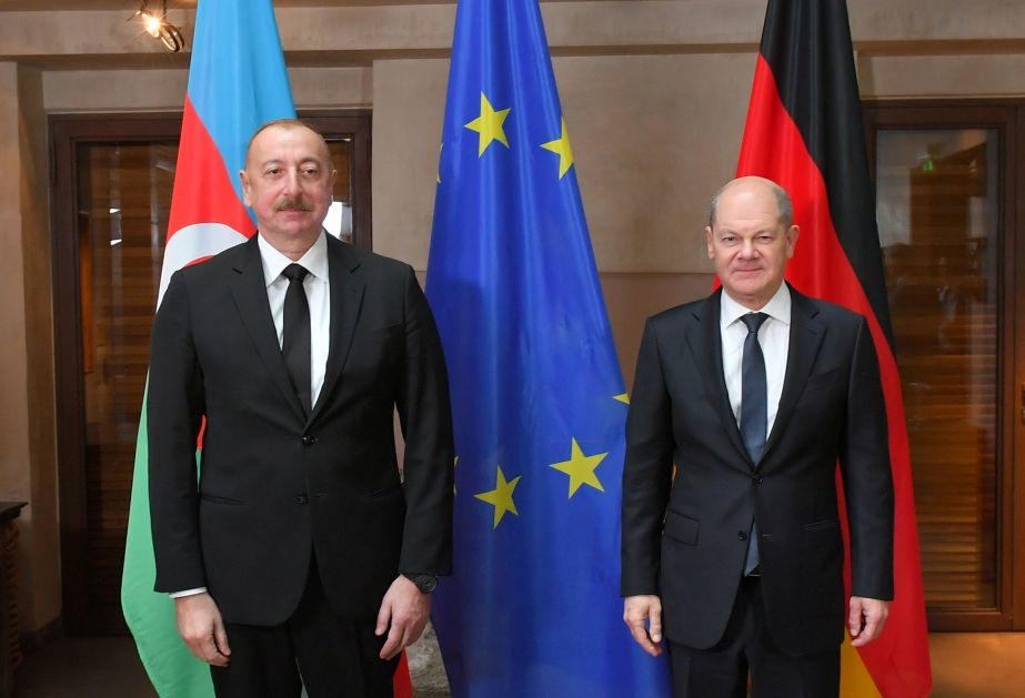 German Chancellor Olaf Scholz makes phone call to President Ilham Aliyev