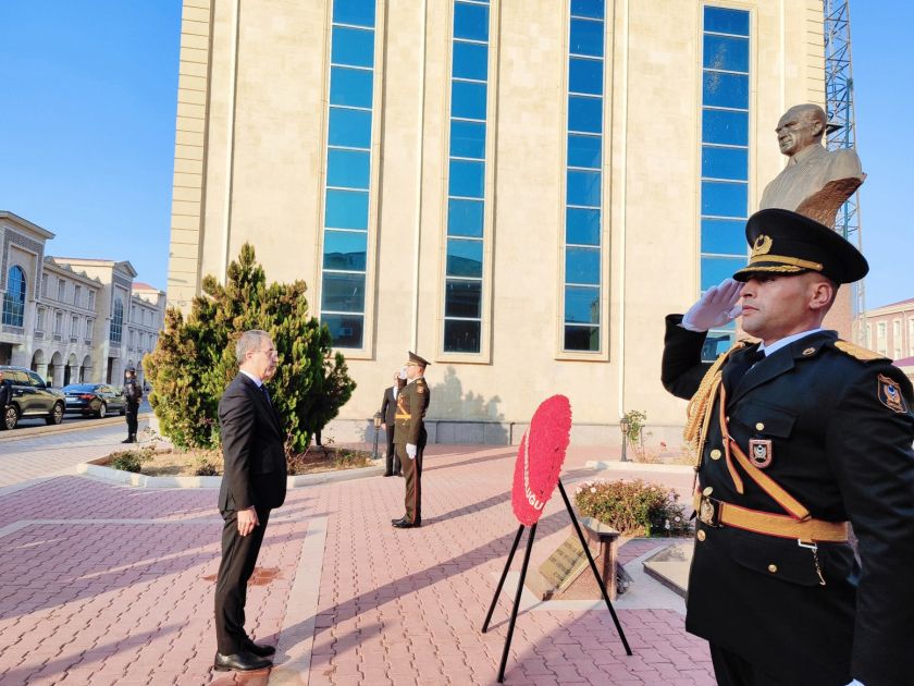 Memory of Mustafa Kemal Ataturk commemorated in Nakhchivan [PHOTOS]