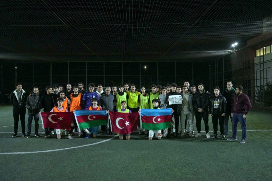 Soccer tournament between Azerbaijani students in Istanbul ends [PHOTOS]