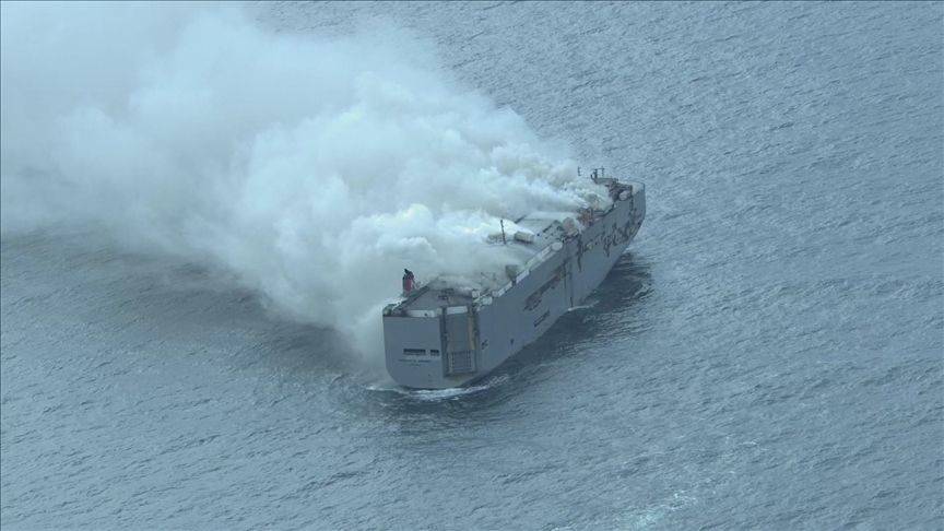 Fire breaks out on Japan's Self-Defence Forces ship