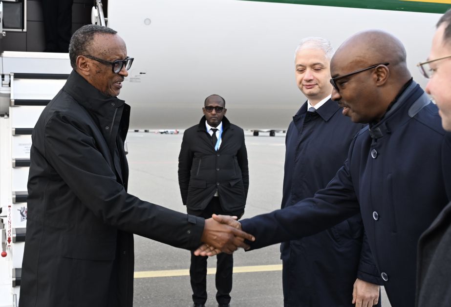 Rwandan President arrives in Azerbaijan to attend COP29