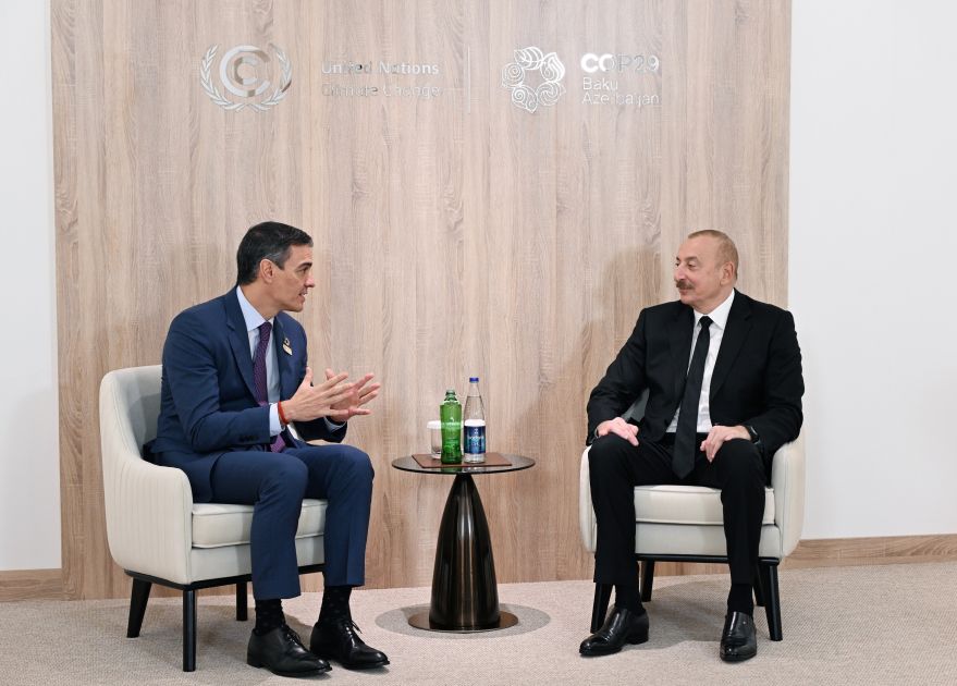 President Ilham Aliyev meets with President of Government of Spain [PHOTOS/VIDEO]