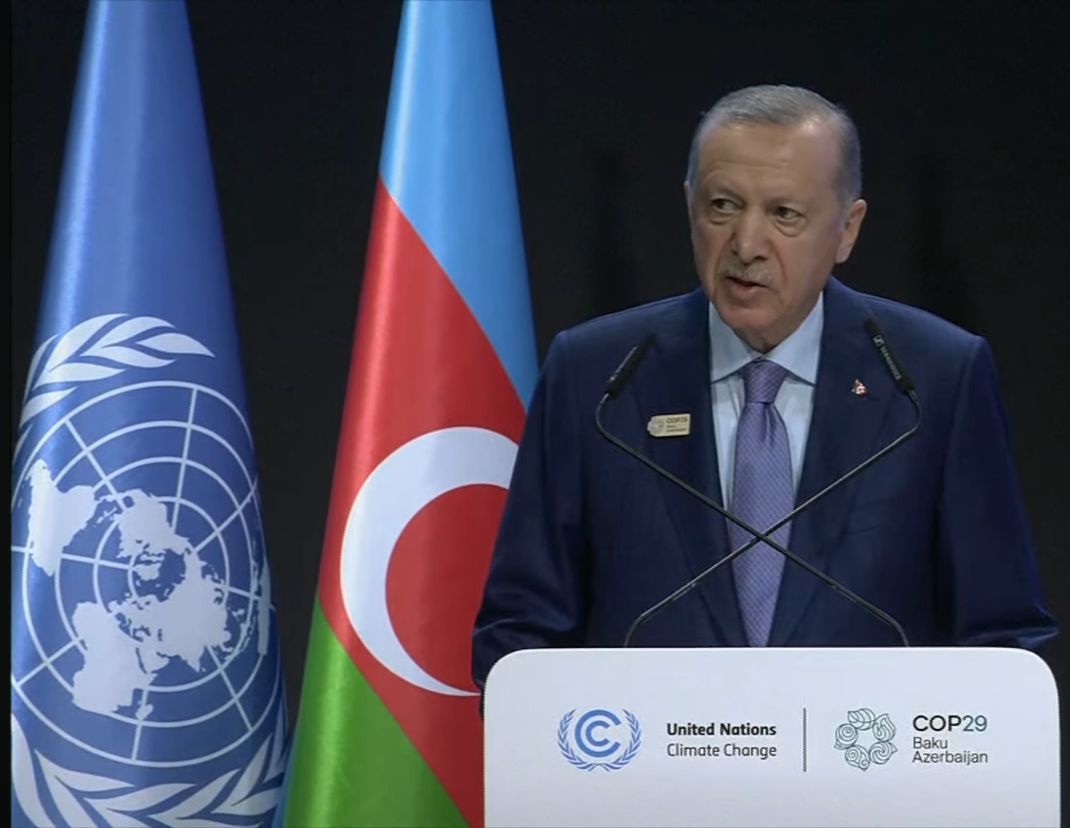 President Erdoğan calls for stronger climate finance and accountability