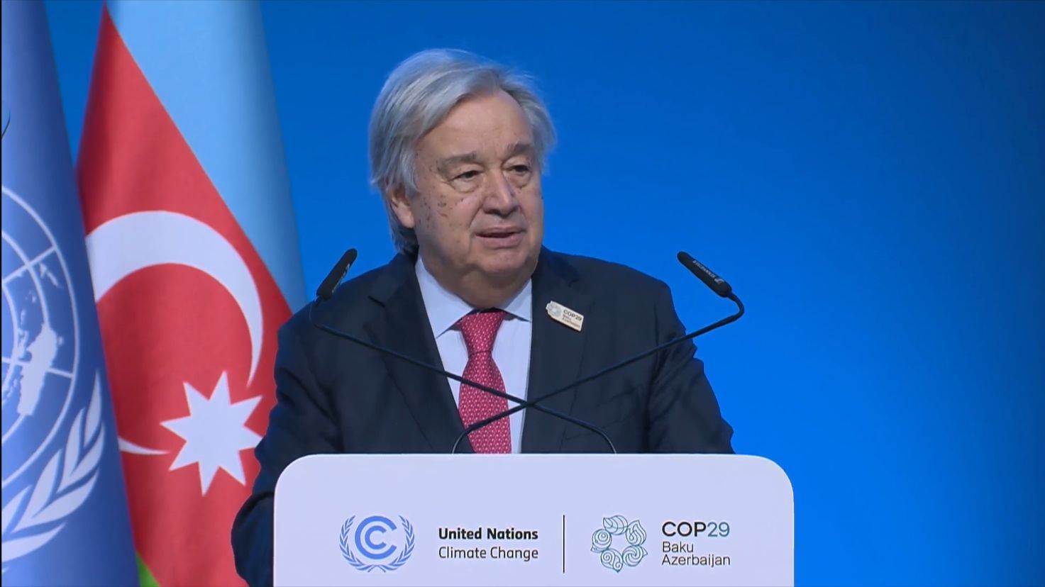 UN's Guterres calls for climate finance to support vulnerable nations