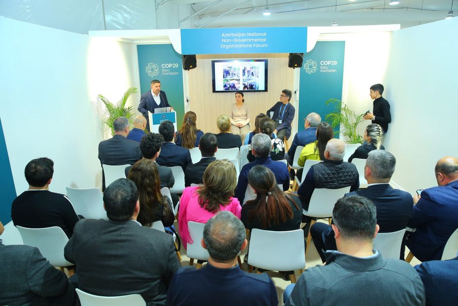 Side event held on irrigation and drinking water supply within COP29 in Baku [PHOTOS]