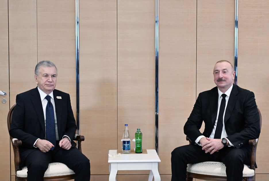 President Ilham Aliyev and President Shavkat Mirziyoyev join opening ceremony of sewing factory in Khankendi via video link [PHOTOS]