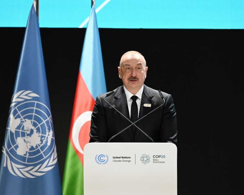 President Ilham Aliyev attending Leaders’ Summit of the Small Islands Developing States on Climate Change [PHOTOS/VIDEO]