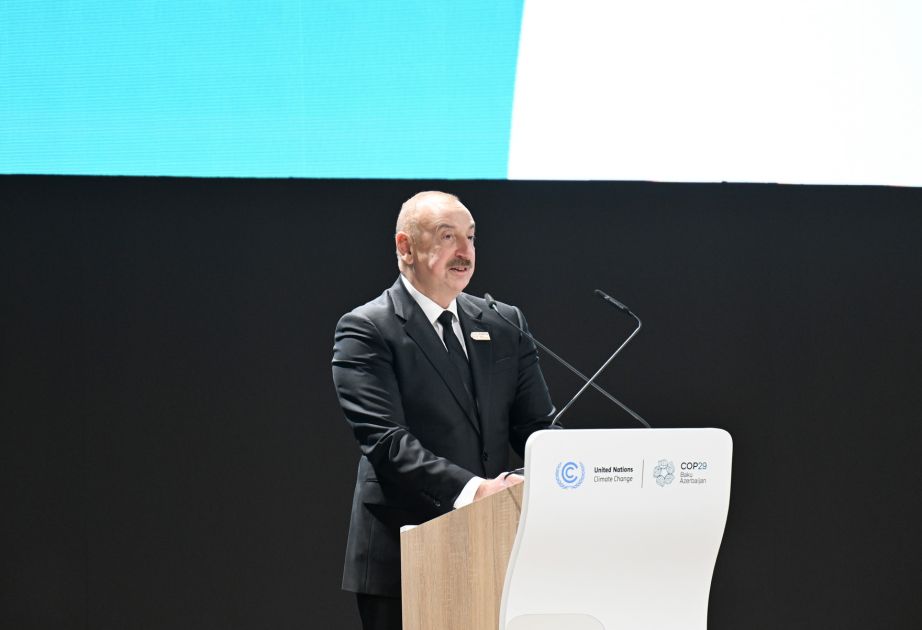 President Ilham Aliyev calls on former colonial powers to assist Small Island Developing States