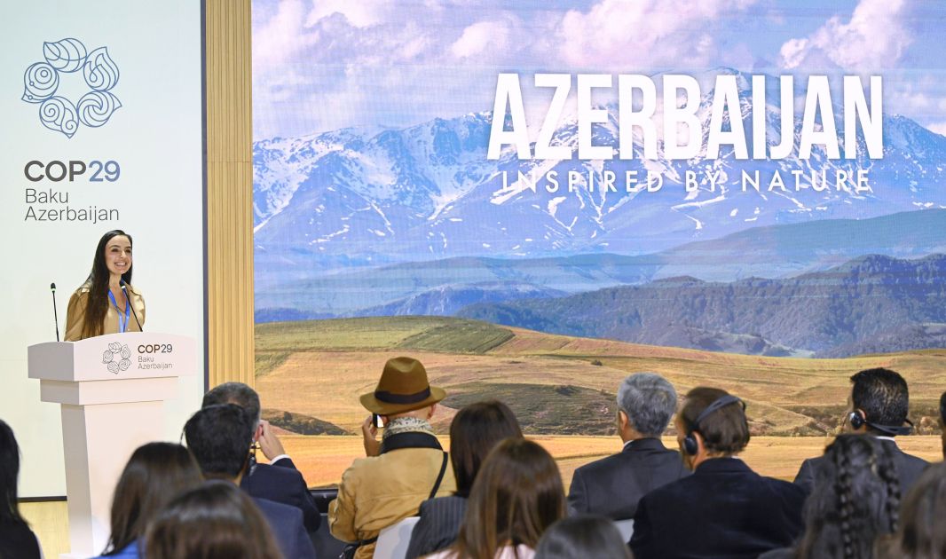 Heydar Aliyev Foundation’s “Azerbaijan. Inspired by Nature” publication presented on the sidelines of COP29 [PHOTOS]