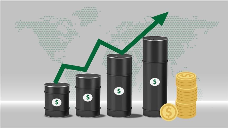 Oil price surge in global market