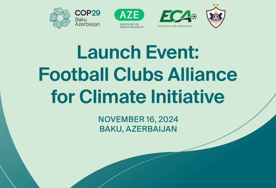 Qarabag FC proposes Football Clubs Alliance for Climate Initiative