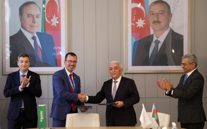 Azerbaijan, Schneider Electric ink memorandum