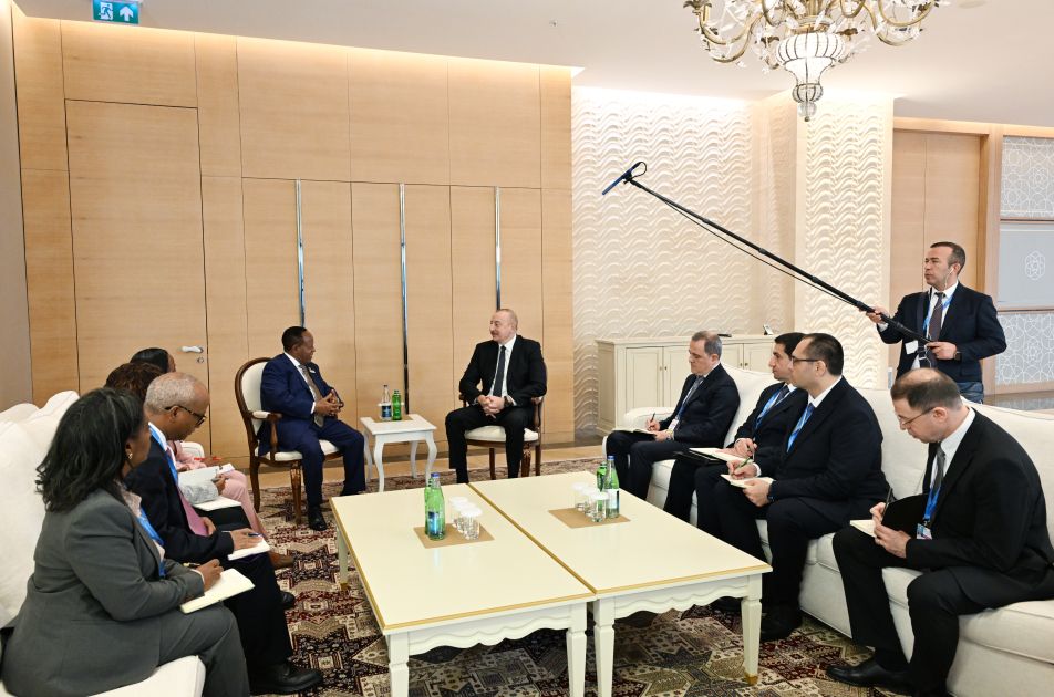 President of Azerbaijan Ilham Aliyev meets with President of Ethiopia [PHOTOS/VIDEO]