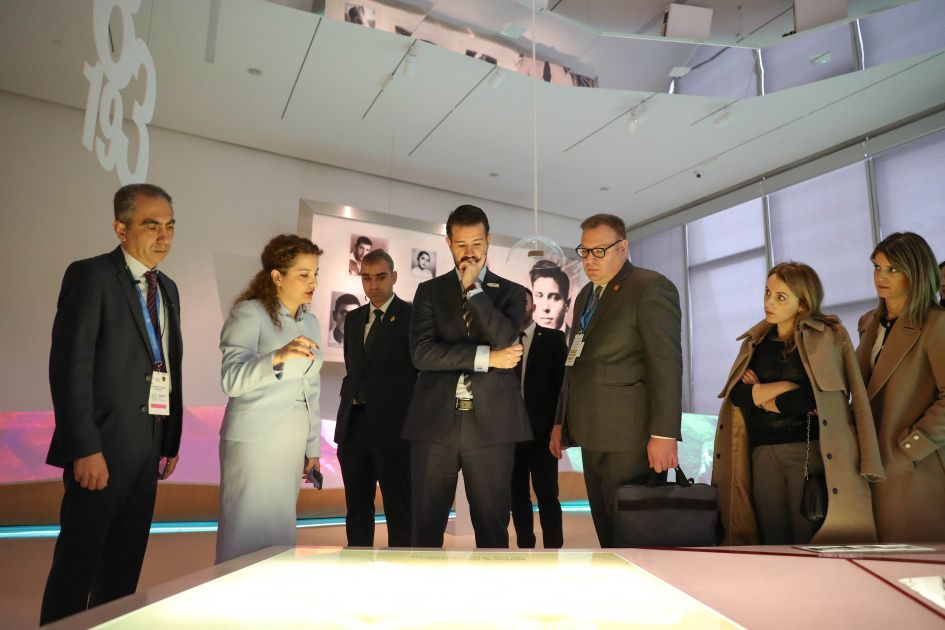 President of Montenegro visits Heydar Aliyev Center [PHOTOS]