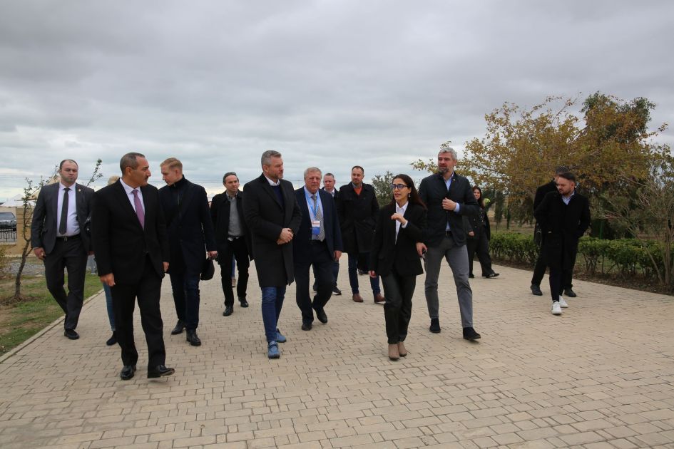 President of Slovak Republic visits Gobustan Reserve [PHOTOS]