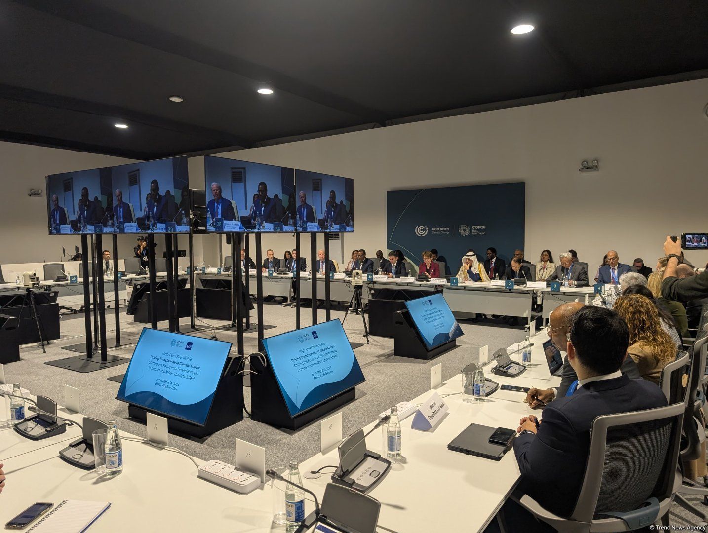 COP29 hosts roundtable on climate action and role of MDBs in financing sustainable development