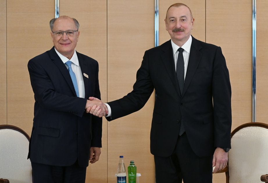 President Ilham Aliyev meets with Vice President of Brazil [PHOTOS/VIDEO]