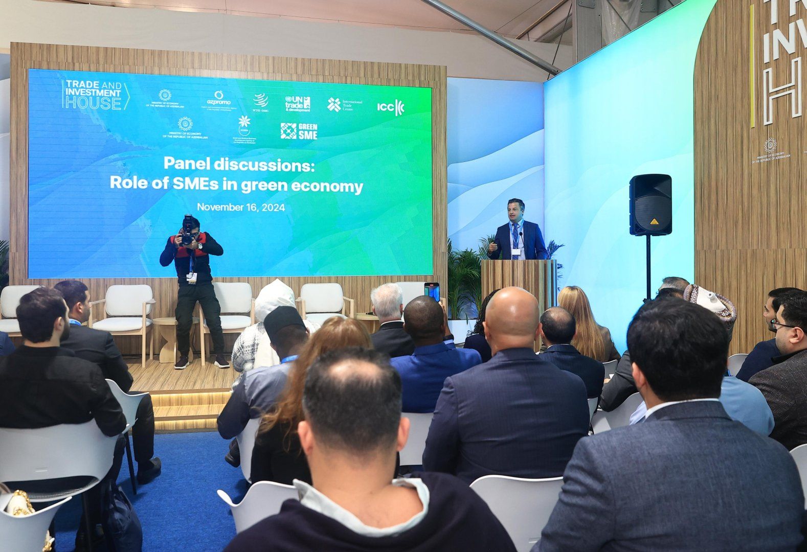 COP29 panel explores role of SMEs in green economy transition