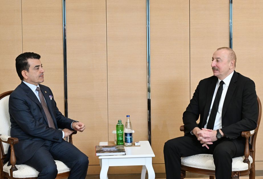 President Ilham Aliyev meets with ICESCO Director-General