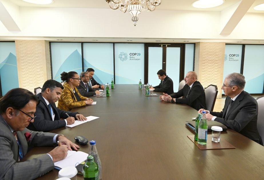 President Ilham Aliyev met with Secretary-General of the Commonwealth