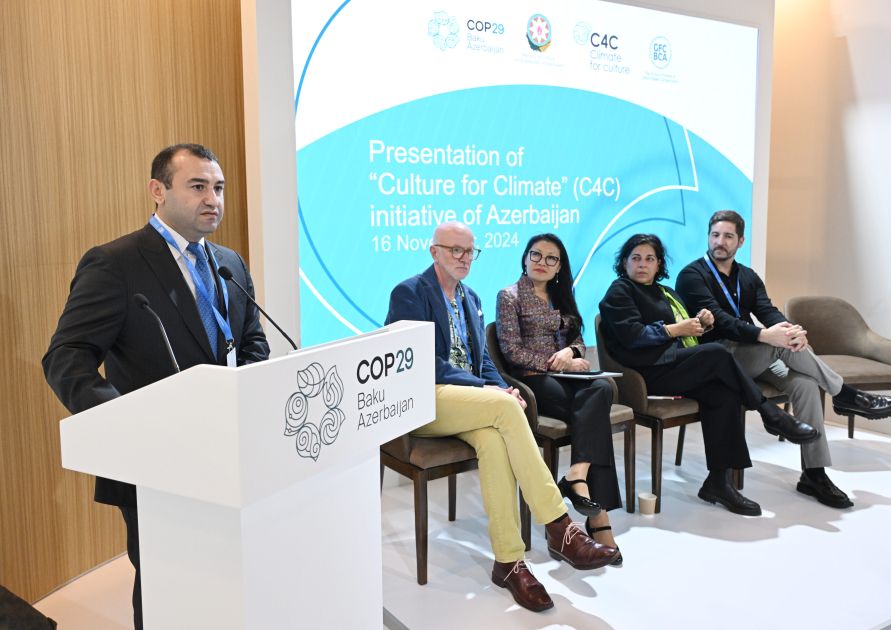 Azerbaijan presents "Culture for Climate" initiative [PHOTOS]