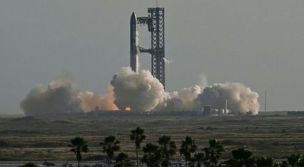 Launch vehicle with prototype of Starship made its sixth test flight