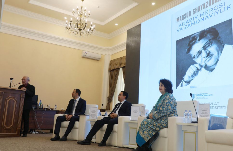 Maqsud Shayxzoda's literature legacy highlighted in Uzbekistan [PHOTOS]