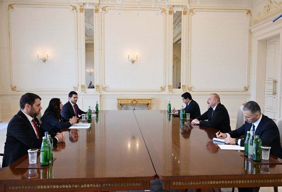 President Ilham Aliyev receives Israel's Minister of Transport and Road Safety [VIDEO]