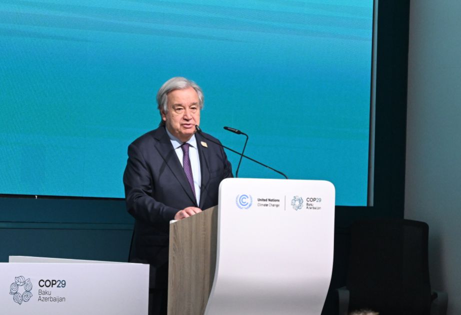 UN Secretary General: Agreement at COP29 provides a base on which to build