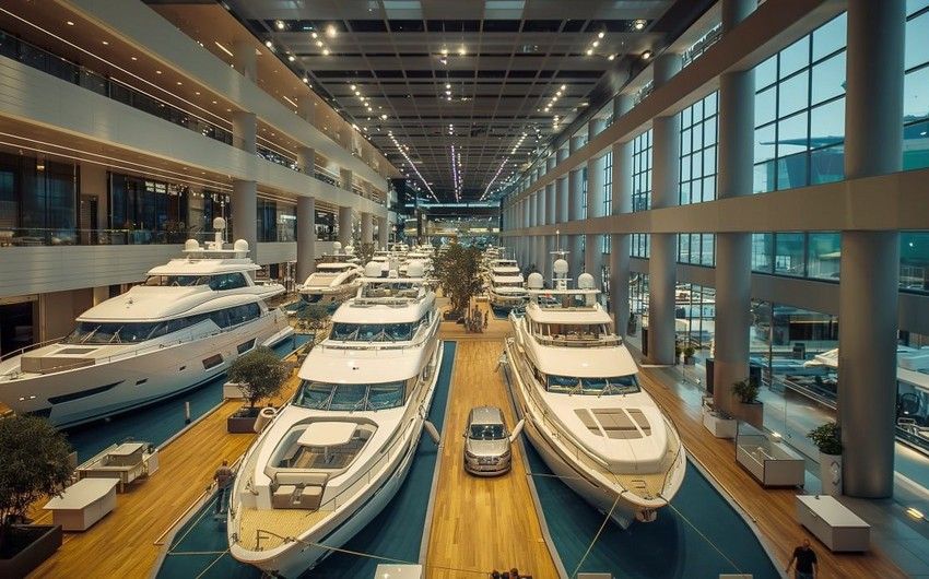 International Yacht Show helds in Sanya on Hainan on December 5-8