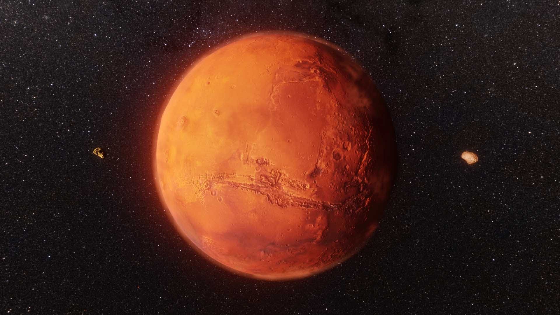 Scientists discover warm water existence on Mars