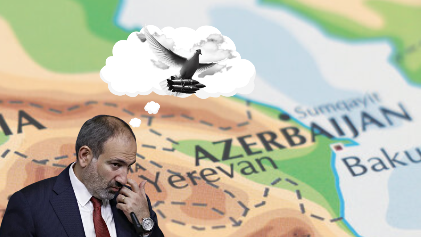 Pashinyan’s dove of peace mirrors Yerevan in bellicose mood