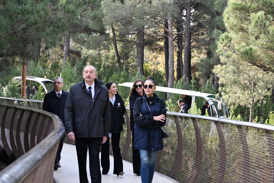 President Ilham Aliyev attends inauguration of Central Botanical Garden [PHOTOS/VIDEO]