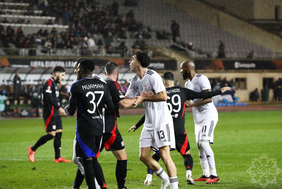 UEFA Europa League: Qarabag FC losts to Olympique Lyon [PHOTOS]