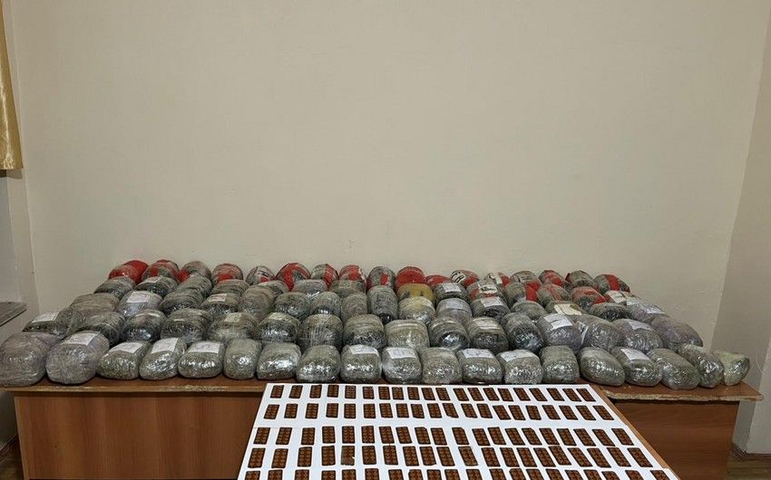 Drug trafficking attempt foiled by Azerbaijani border service