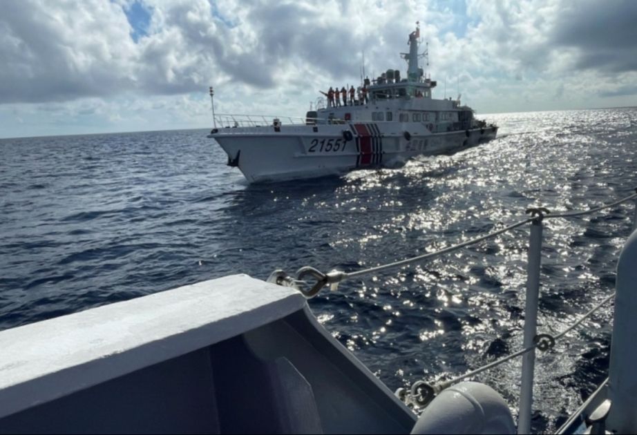 Philippine ship sinks Chinese Coast Guard boat in South China Sea