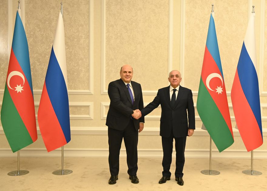 Ali Asadov and Mikhail Mishustin discuss key bilateral issues in Baku