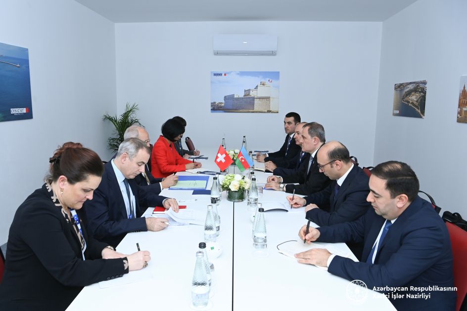 Azerbaijan, Switzerland discuss cooperation and regional security [PHOTOS]