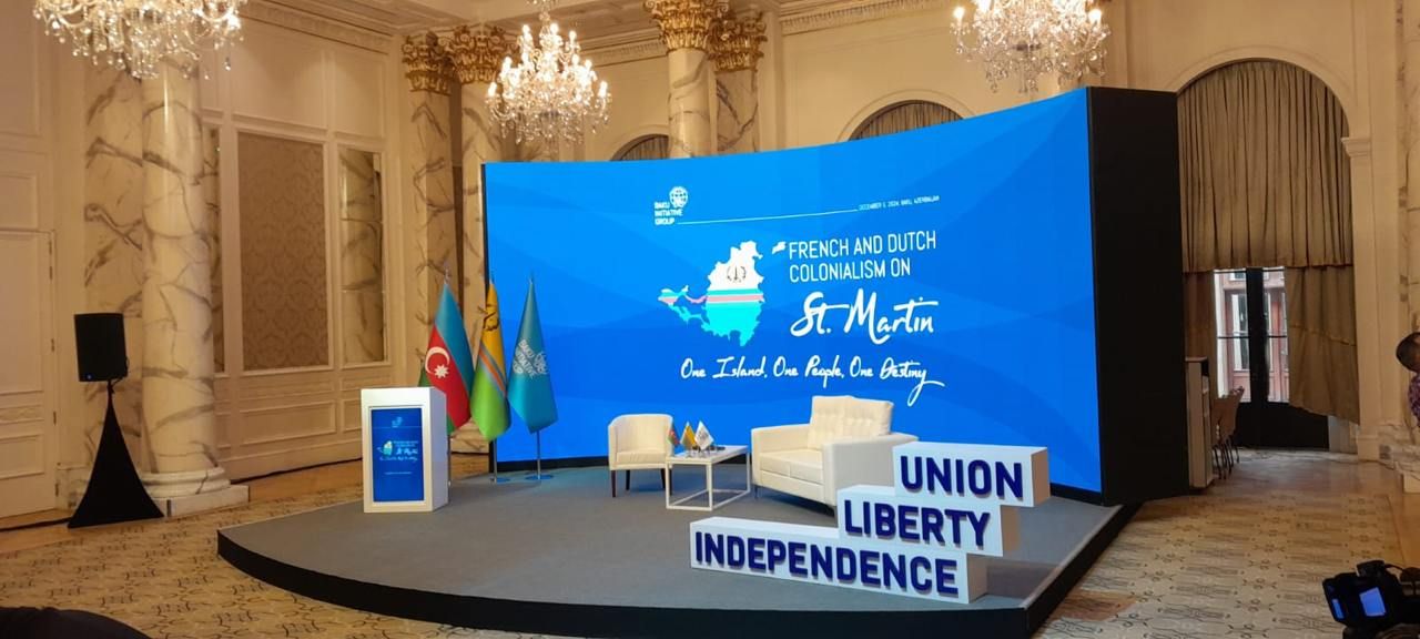 Baku hosts conference on colonialism in Saint-Martin