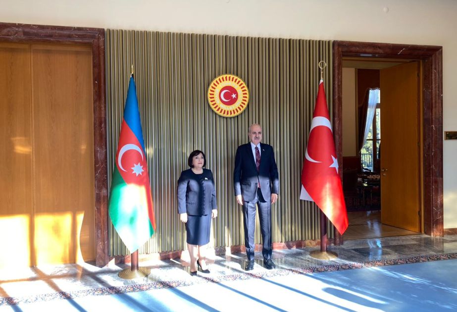 Azerbaijani and Turkish parliament speakers meet in Ankara