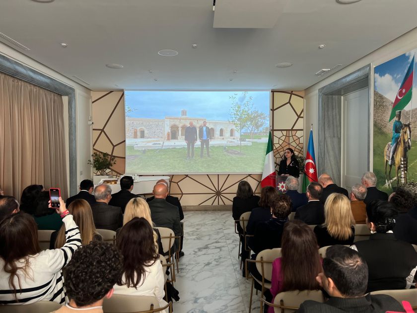 Azerbaijani Cultural Ambassadors gather at meeting in Rome [PHOTOS]