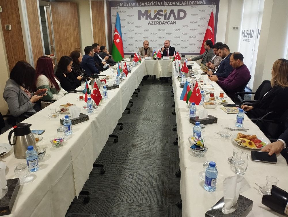 MÜSIAD hosts meeting within Turkiye-Azerbaijan Media Platform to explore ways of co-op [PHOTOS]