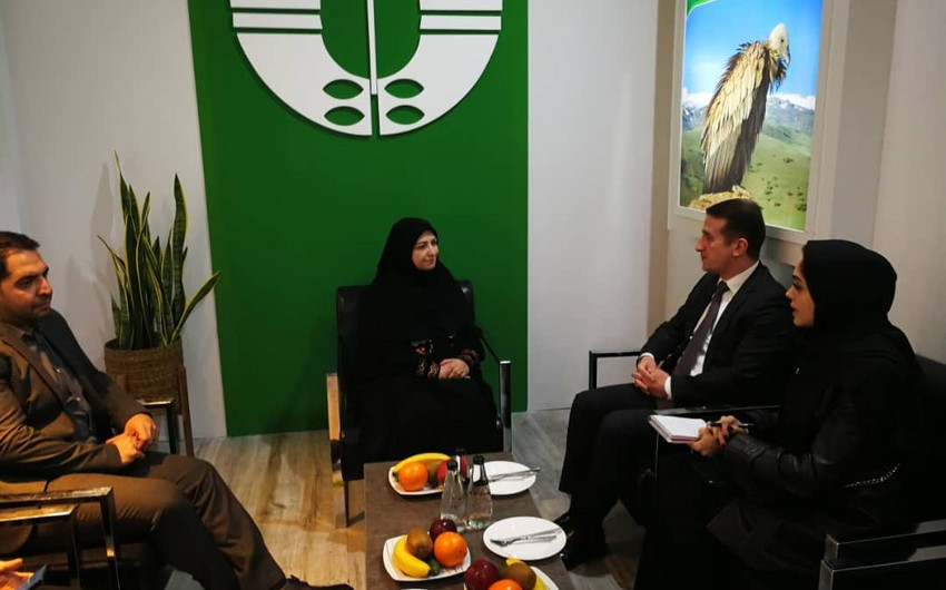 Azerbaijani ambassador discusses climate cooperation with Iranian officials [PHOTO]