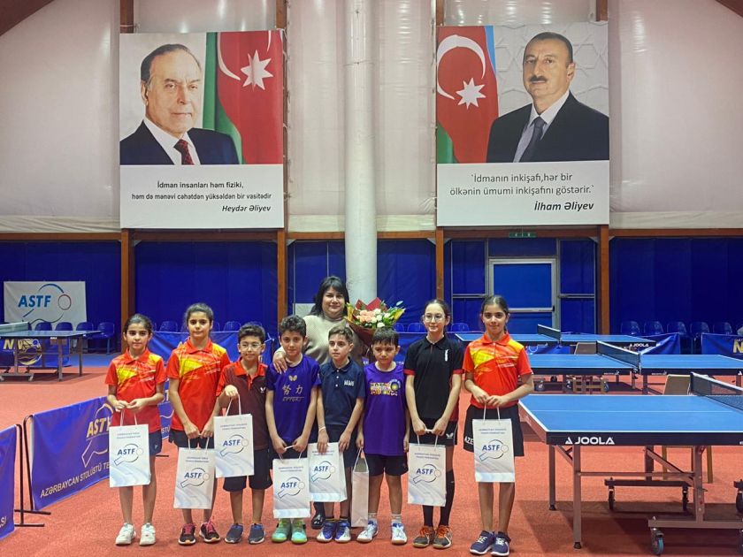 National Table Tennis Tournament wraps up in Sumgayit [PHOTOS]