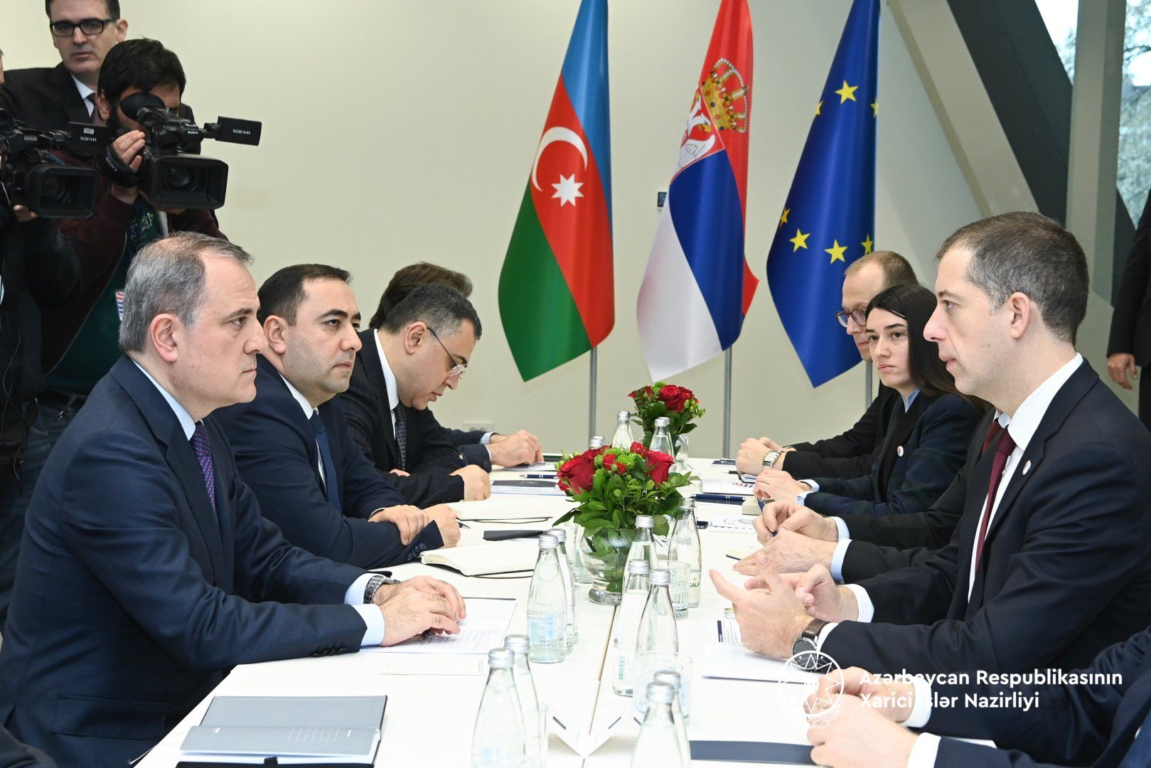 Azerbaijani Foreign Minister holds extensive talks with Serbian counterpart [PHOTOS]