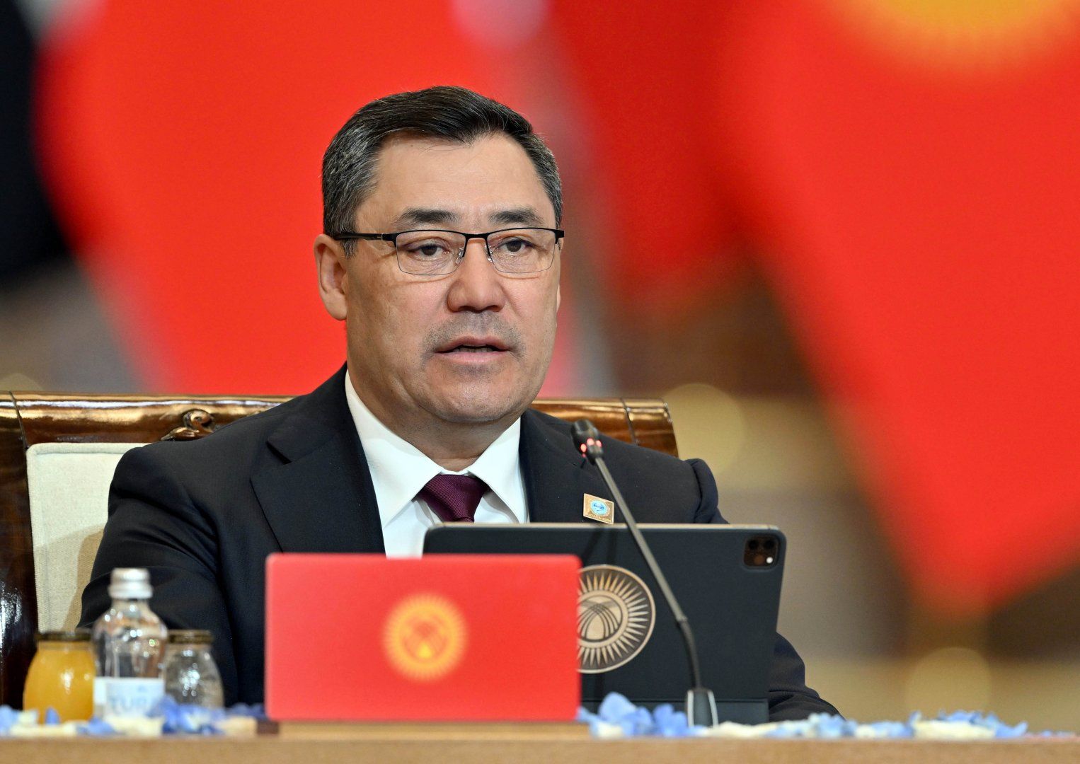 President of Kyrgyzstan, Sadyr Zhaparov congratulates President Ilham Aliyev